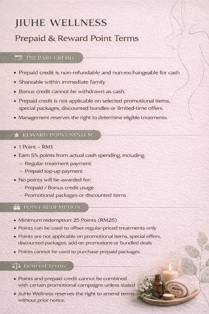 Menu page